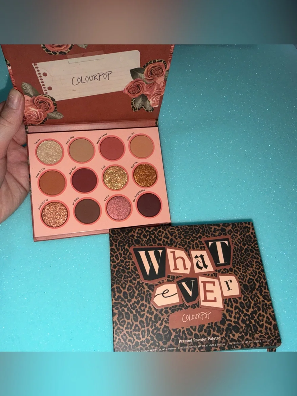 ColourPop Warm Rose & Gold 12-Shadow Eyeshadow Palette